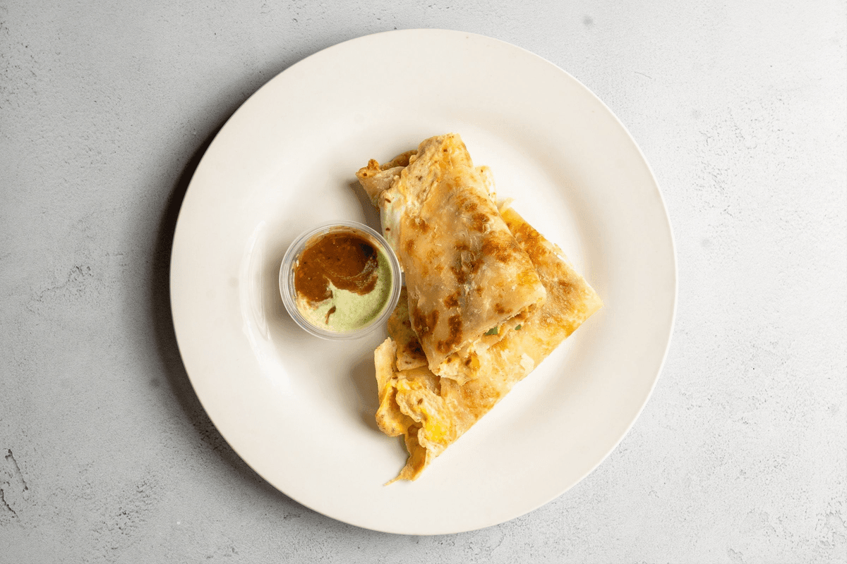 Anda Paratha Roll