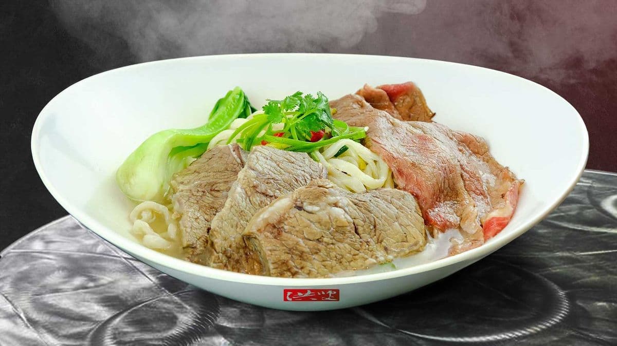 A1. Champion Beef Brisket with Noodle in Clear Soup