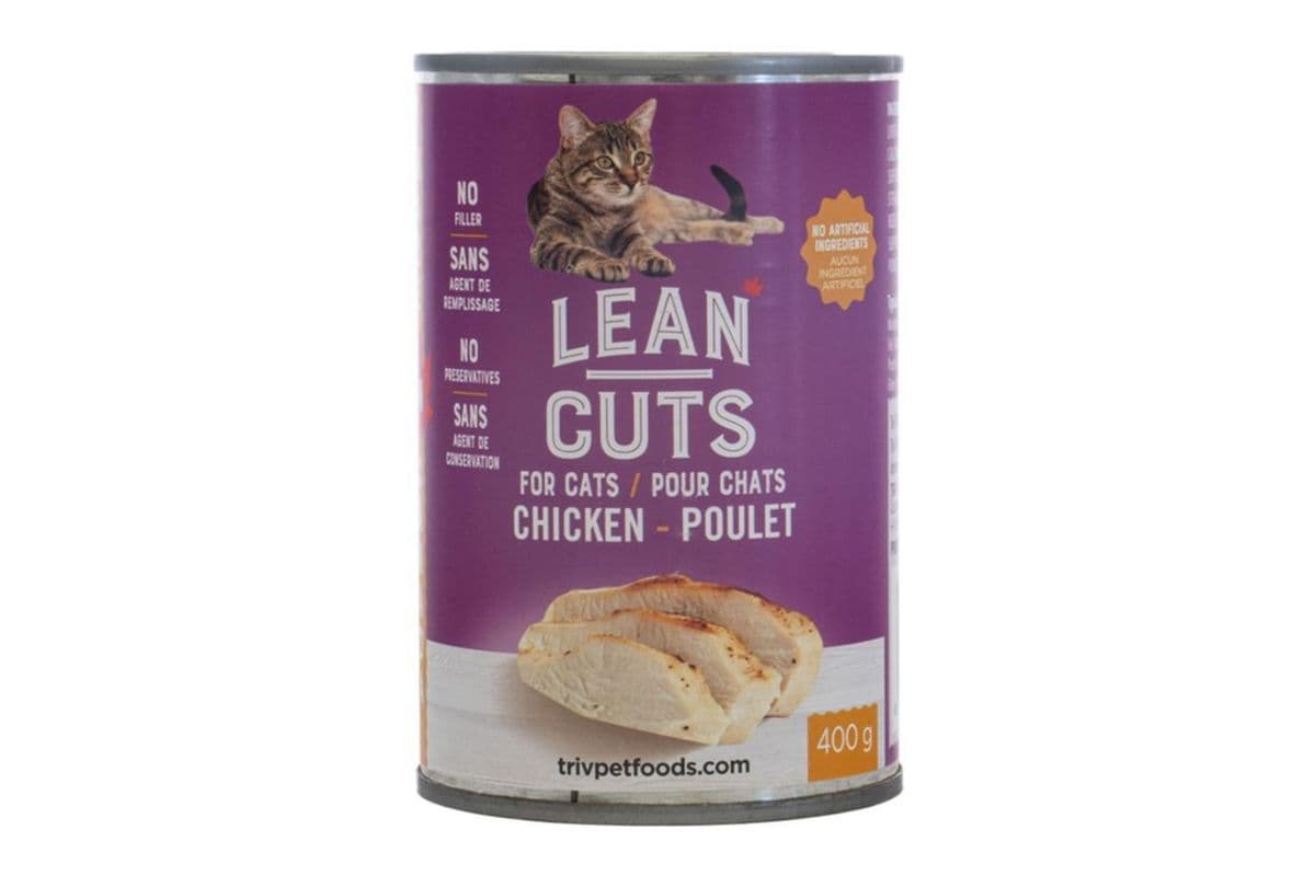 Tri-V Lean Cuts Chicken Wet Cat Food Can (400 g)