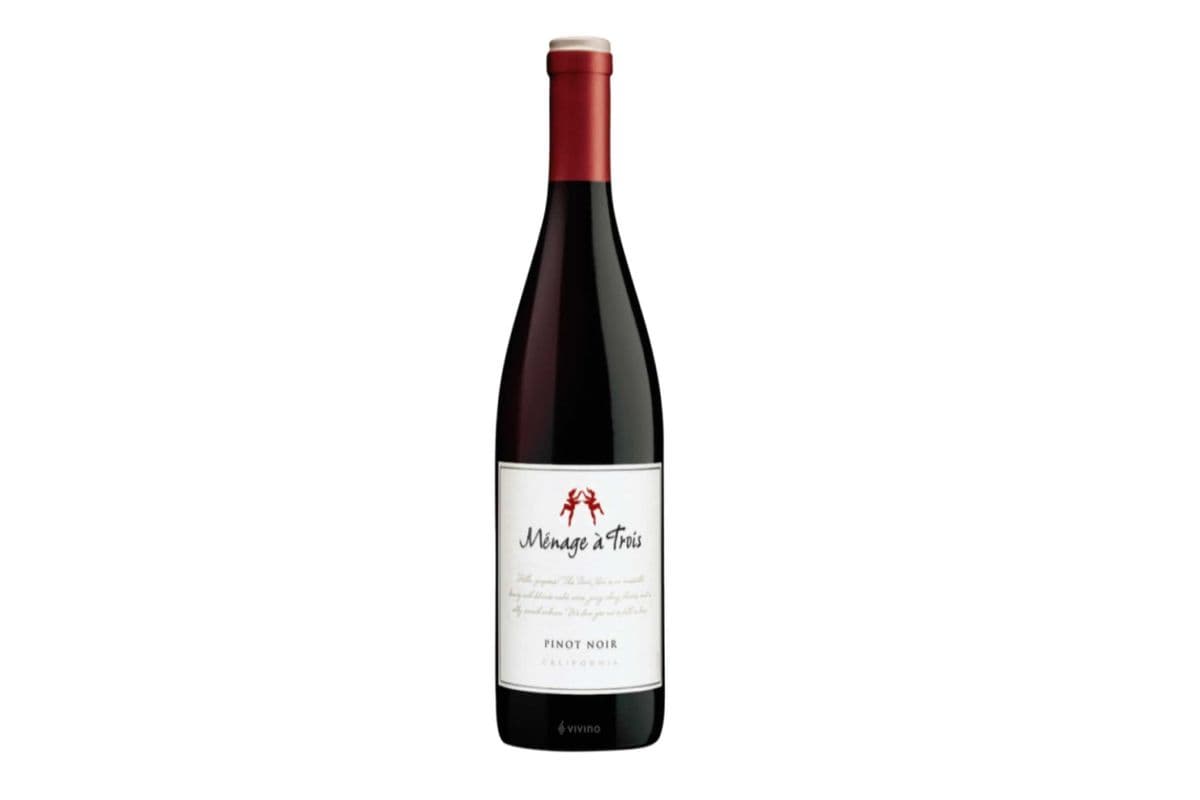 Menage a Trois Pinot Noir 750 ML (1 x 750 ML)