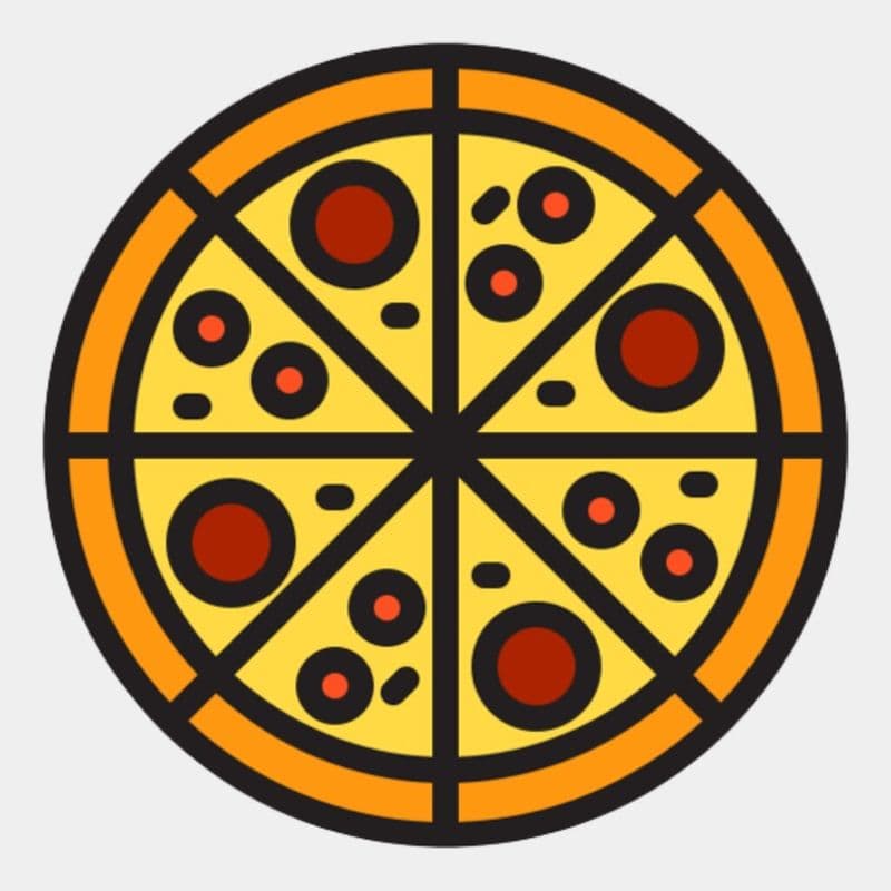 2x1 Pizza amateurs de la viande halal grande 14" / 2x1 14" Large Halal Meat Lovers Pizza