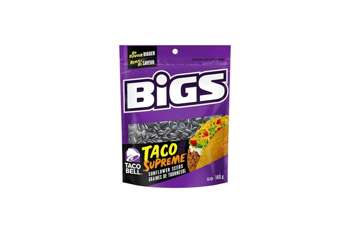 BIGS Taco Supreme Flavour Sunflower Seeds, 140gm (140gm)
