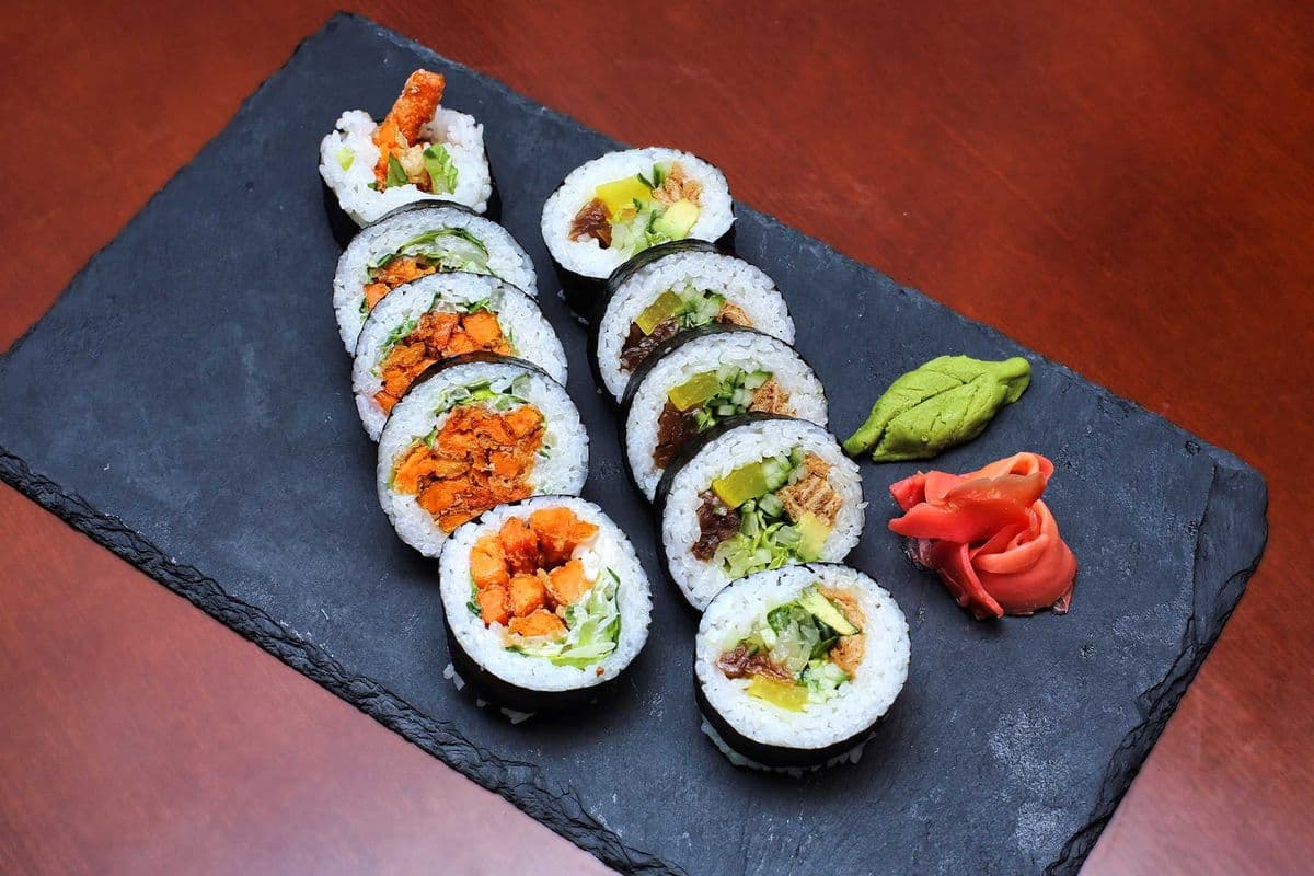 Veggie Futomaki Combo