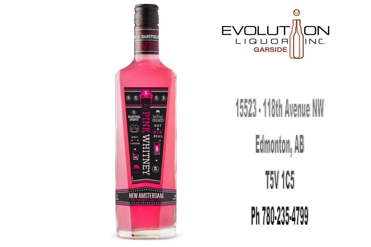 New Amsterdam Pink Whitney Vodka 0750G (1 x 750ml Glass Bottle)