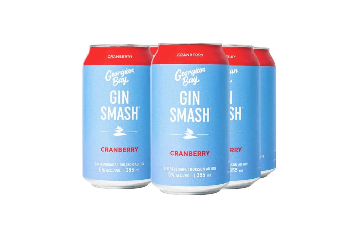 Georgian Bay Cranberry Gin Smash (6 x 355 ml Cans)