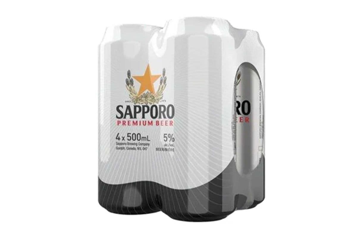 Sapporo (4 x 355 ml Cans)