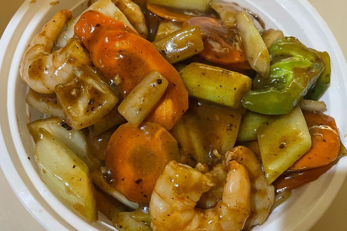 91. Black Bean and Garlic Shrimp(豉汁虾)