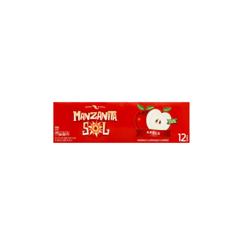 Manzanita Sol Apple Can 12-Pack - USA (355ml)