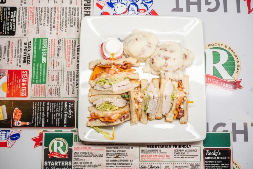 Traditional Club Sandwich
