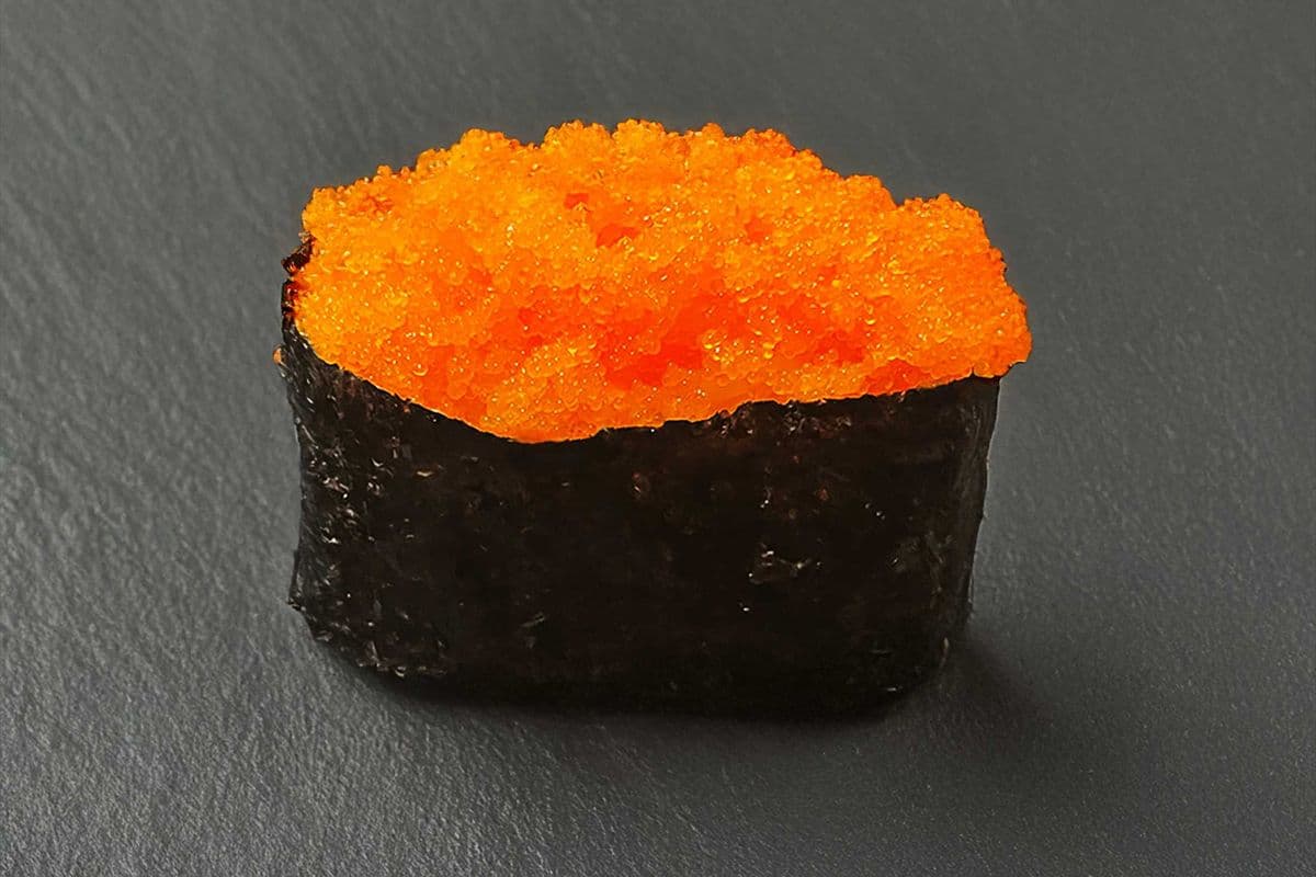 Masago Nigiri (Smelt fish roe)