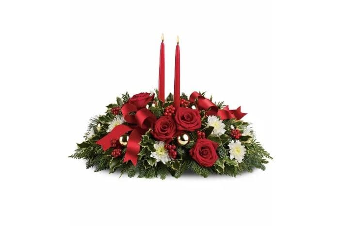 Holiday Shimmer Centerpiece