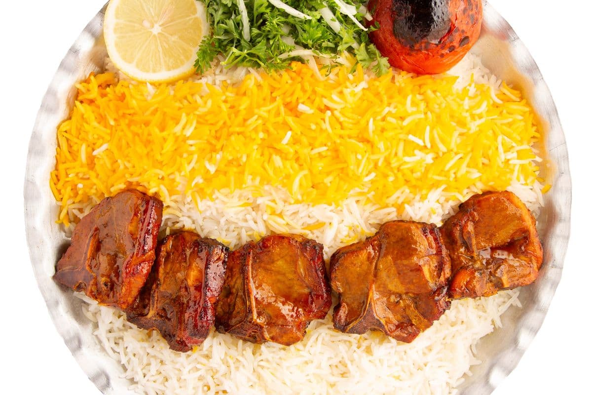 Lamb Chops Kebab Dish