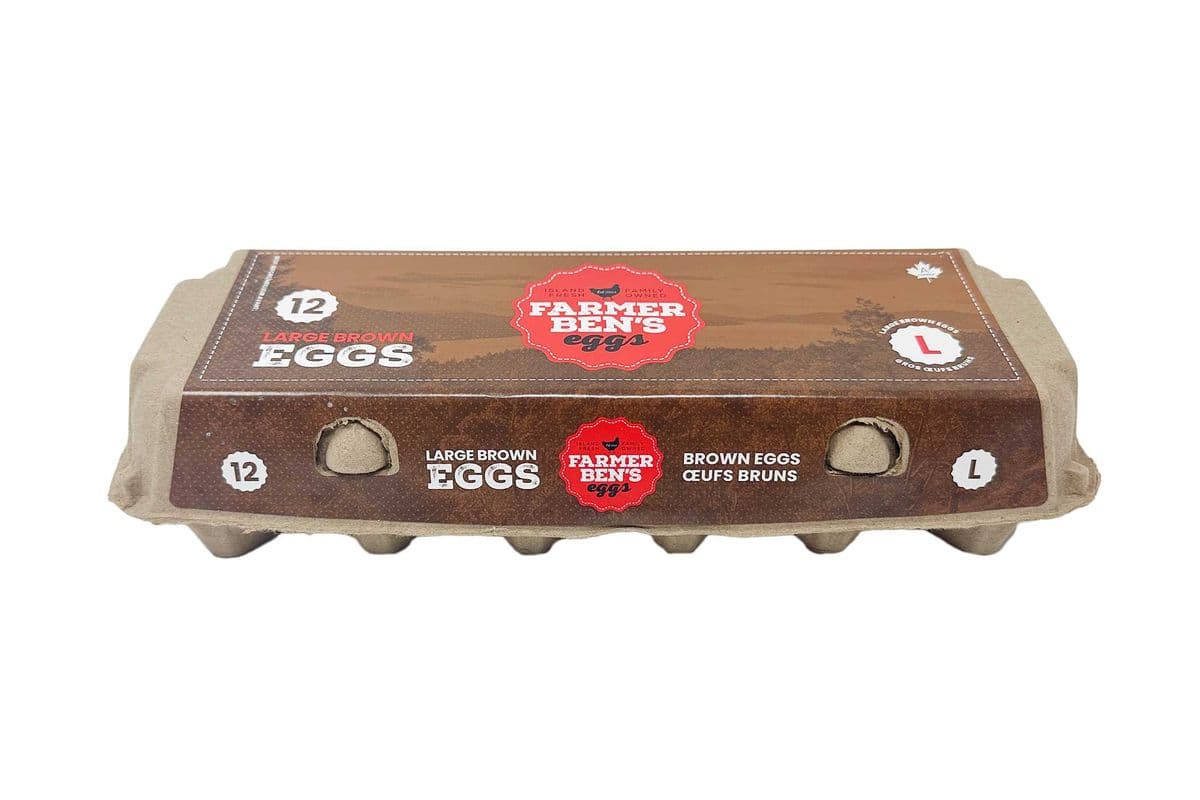 Farmer Ben's - Eggs Large Brown (Dozen)