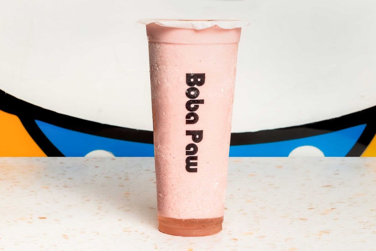 Strawberry Yakult Slush