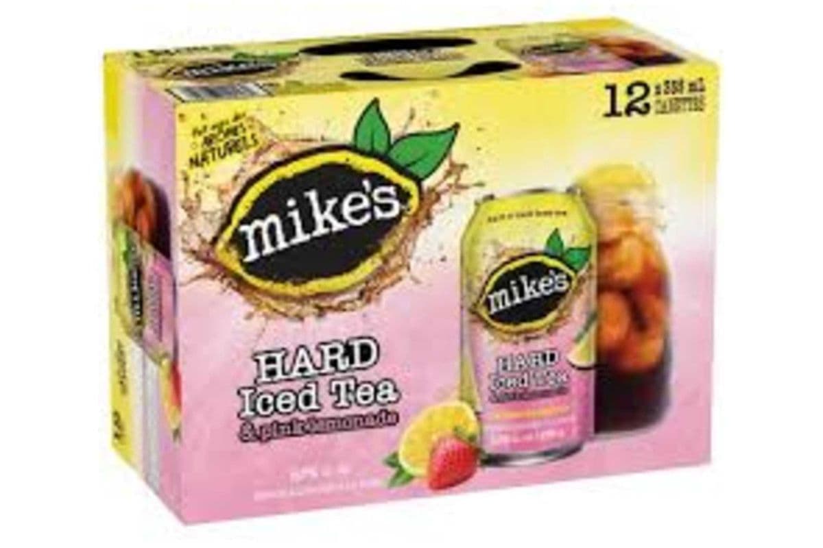 Mike's Pink Lemonade Iced Tea (12 x 355 ml Cans)