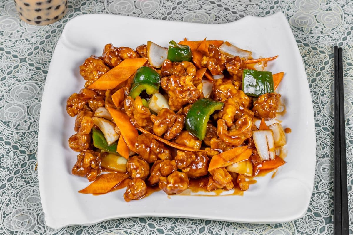 705. Honey Garlic Chicken (Halal)