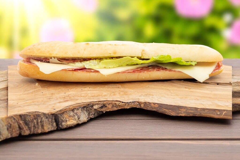 PANINIS- GENOA SALAMI & PROVOLONE