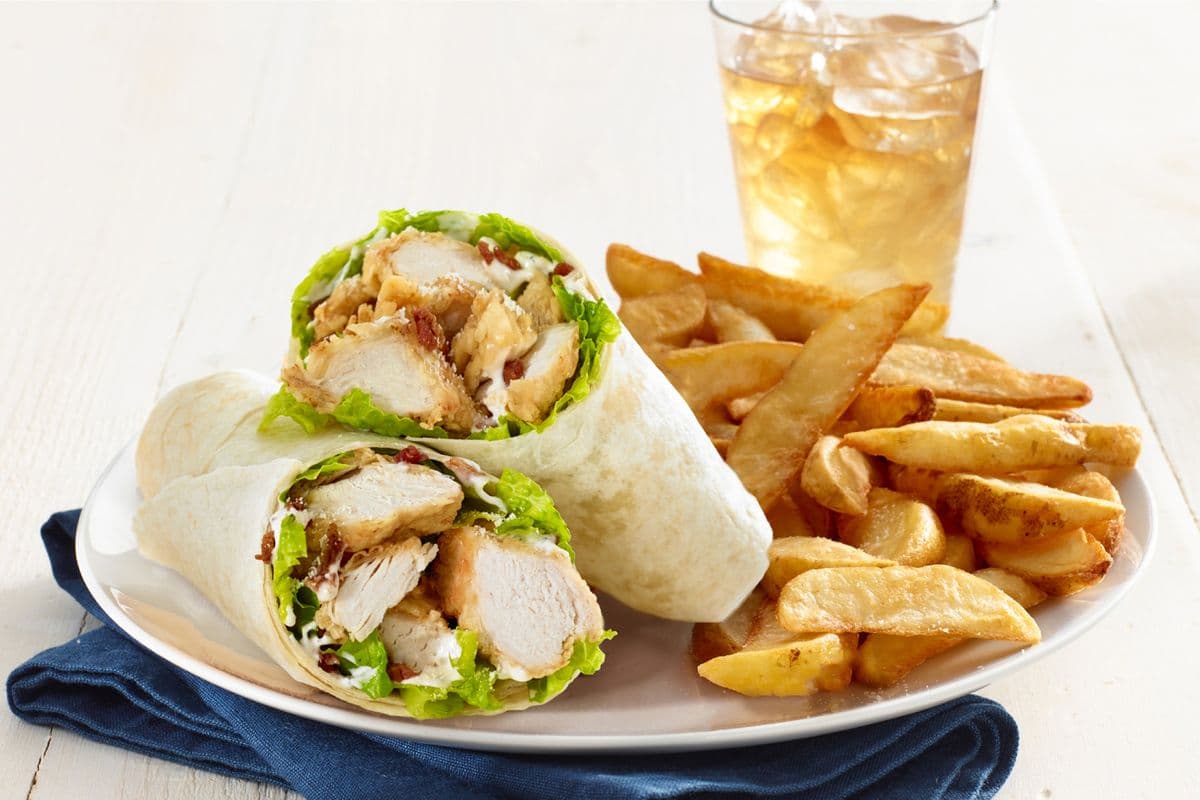 Caesar Wrap Combo