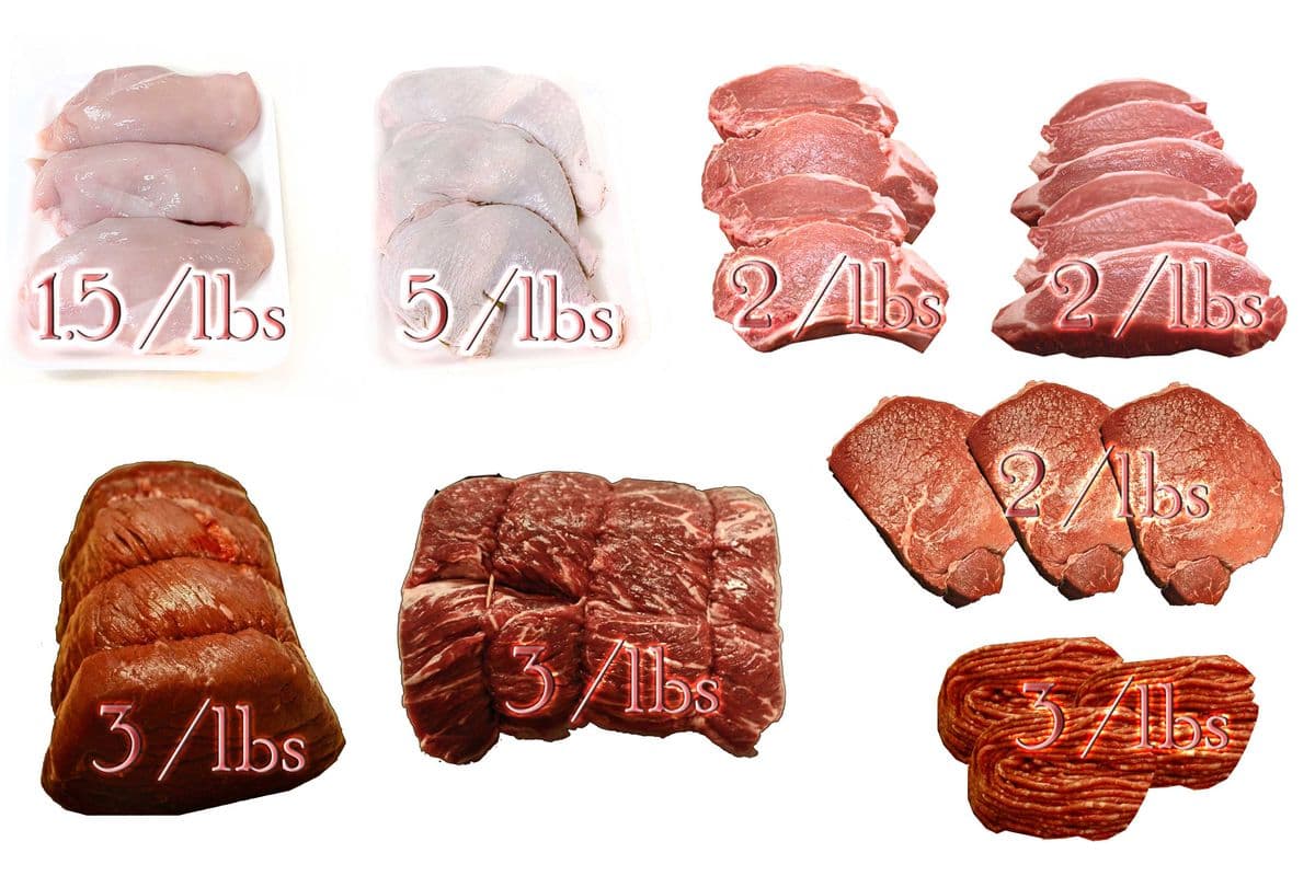 Frozen Meat Package #2