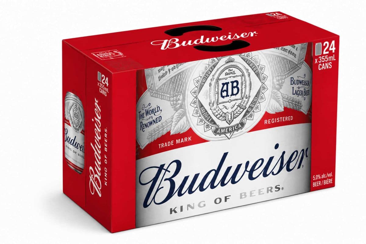BUDWEISER 24 PACK (1 x 24)