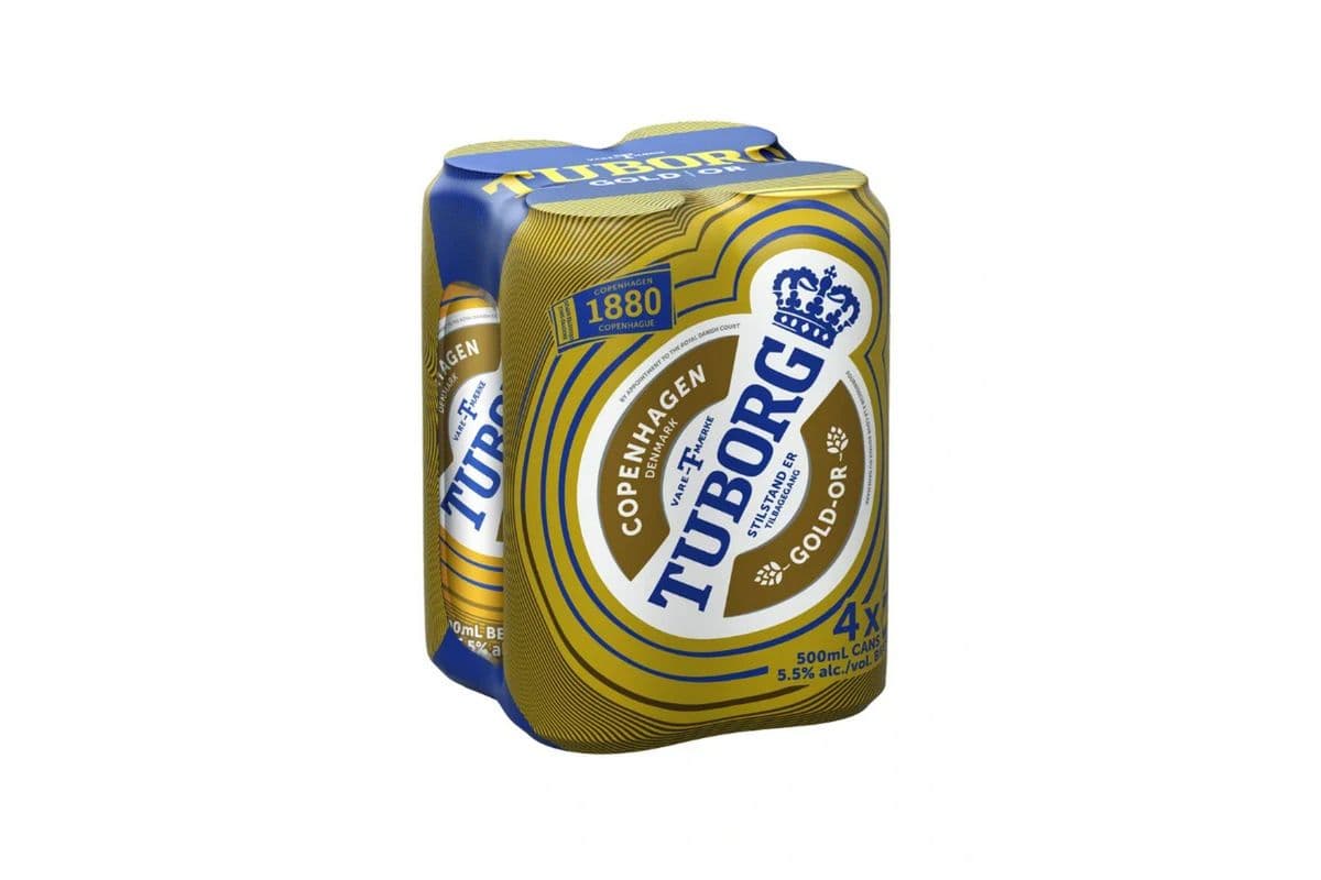 Tuborg Gold (4 x 473 ml)