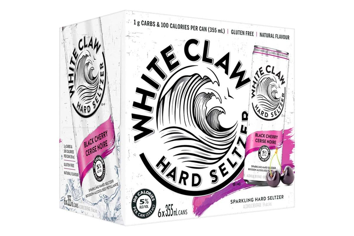 White Claw Black Cherry (6 x 355 ml Cans)