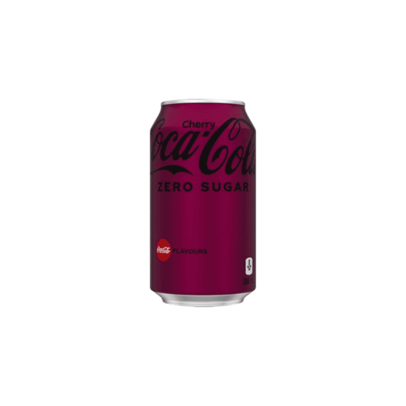 Coca-Cola Cherry Zero Sugar (355ml) - USA