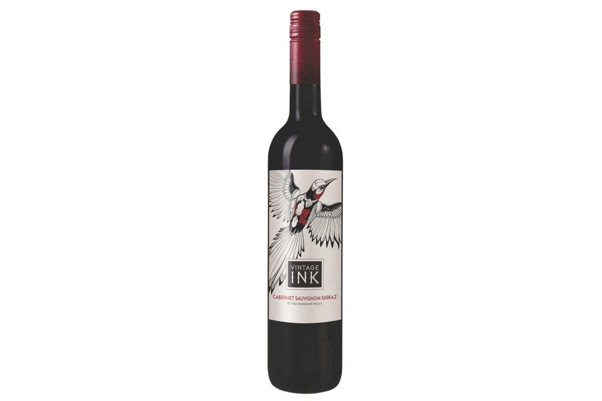 810656. VINTAGE INK CABERNET SHIRAZ (1 x 750ML)