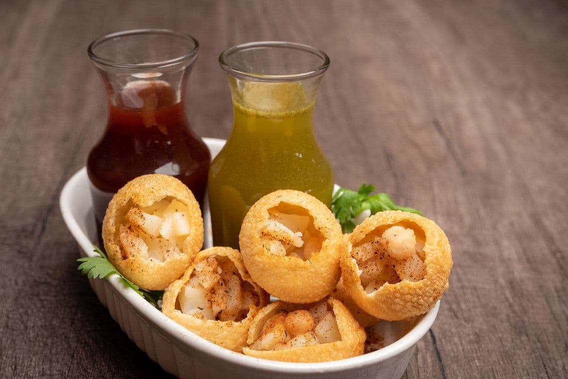 Pani Puri (Gol Gappa) 7pc