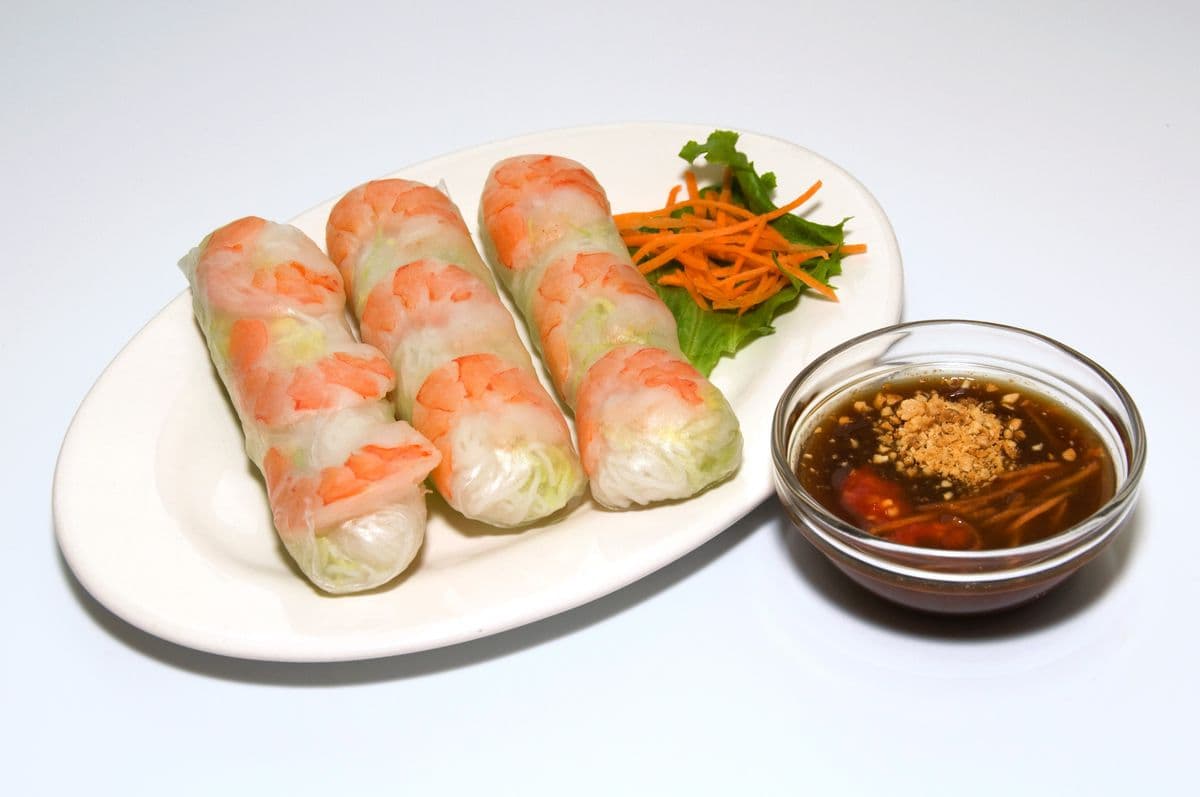 3. Shrimp Salad Rolls (3 pcs)