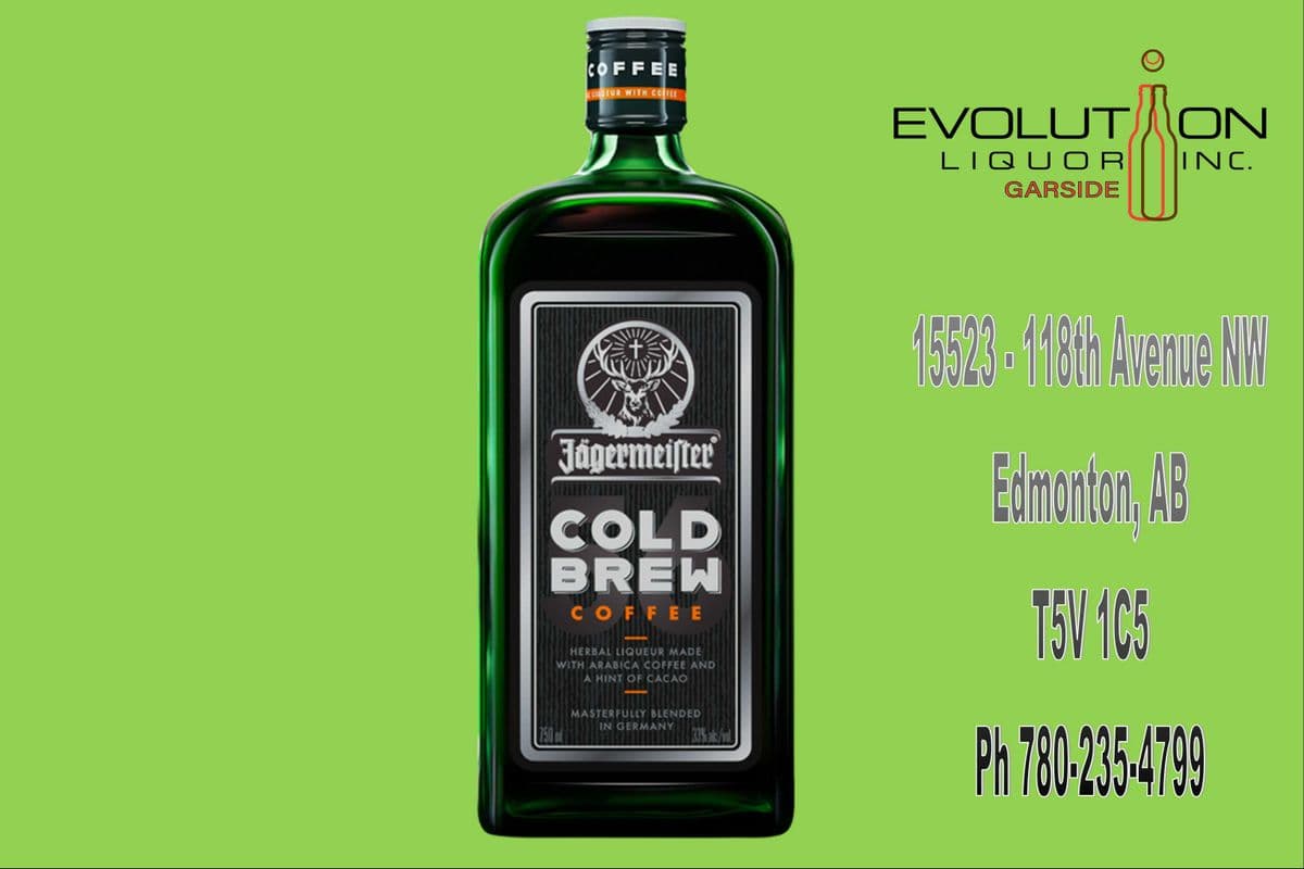 Jagermeister Herbal Liqueur Cold Brew 0750G (1 x 750ml Glass Bottle)