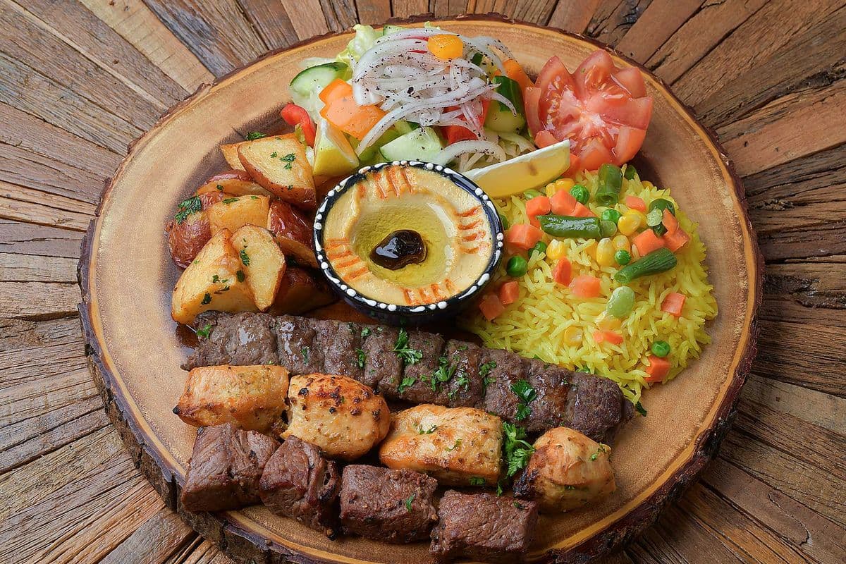 Trio BBQ Platter.