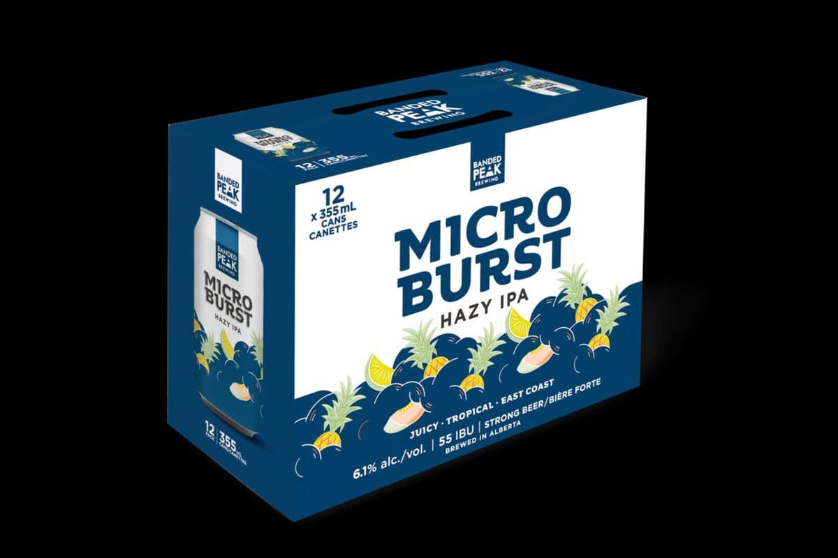 Banded Peak Microburst Hazy Ipa (12 x 355 ml)