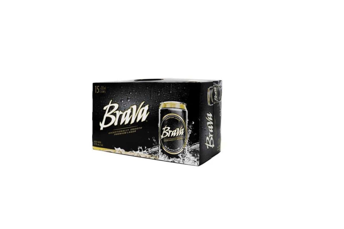 Brava 15 Pack Cans (15 x 355 ml Cans)