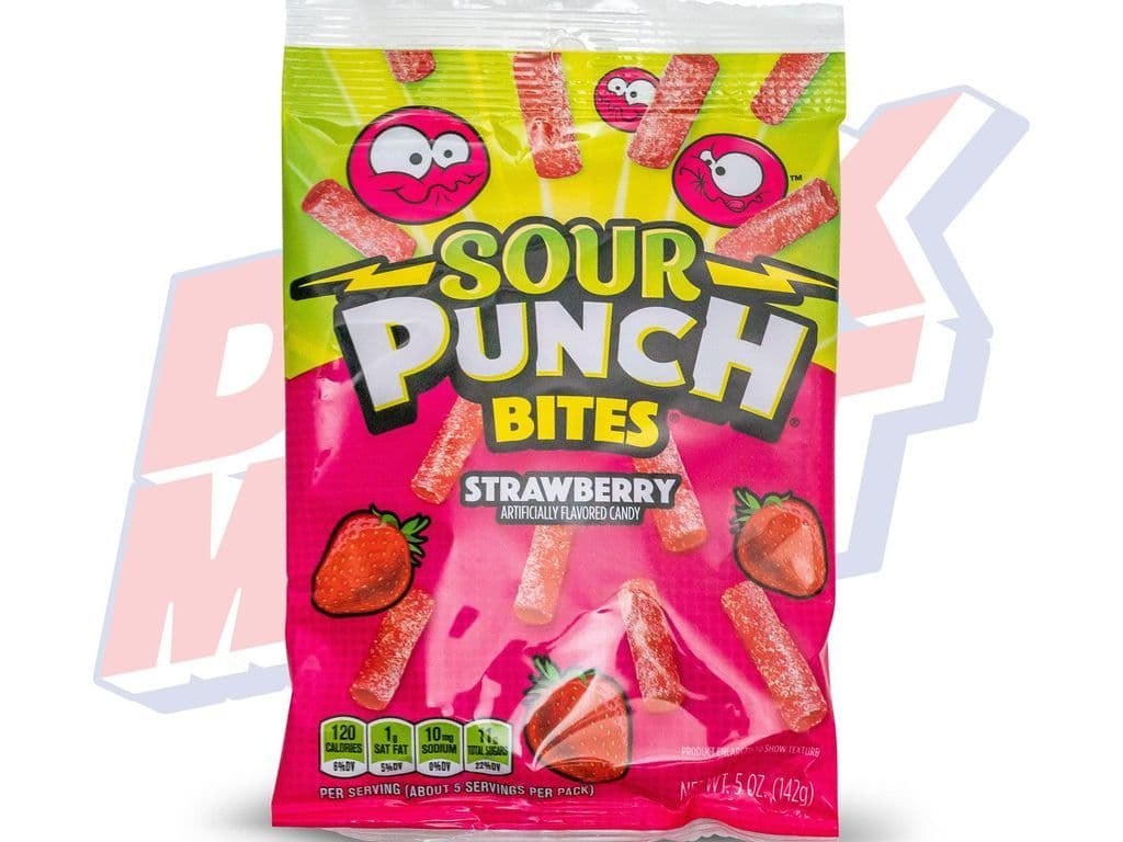 Sour Punch Bites Strawberry - 142g