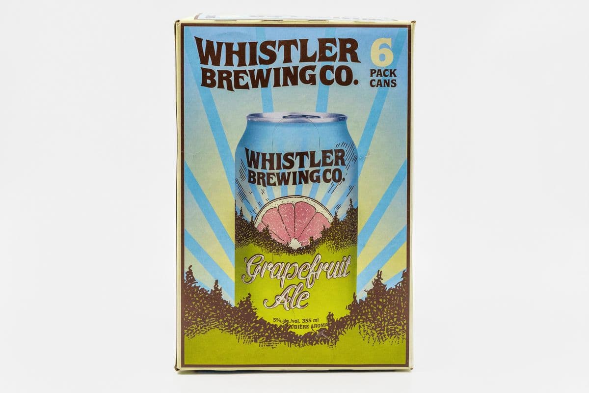 WHISTLER GRAPEFRUIT ALE 6CAN (6 x 355ML)