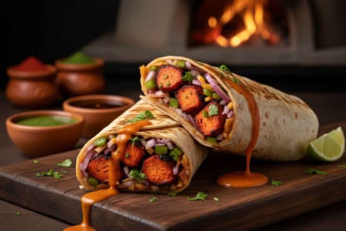 Chicken Tikka Masala Wrap