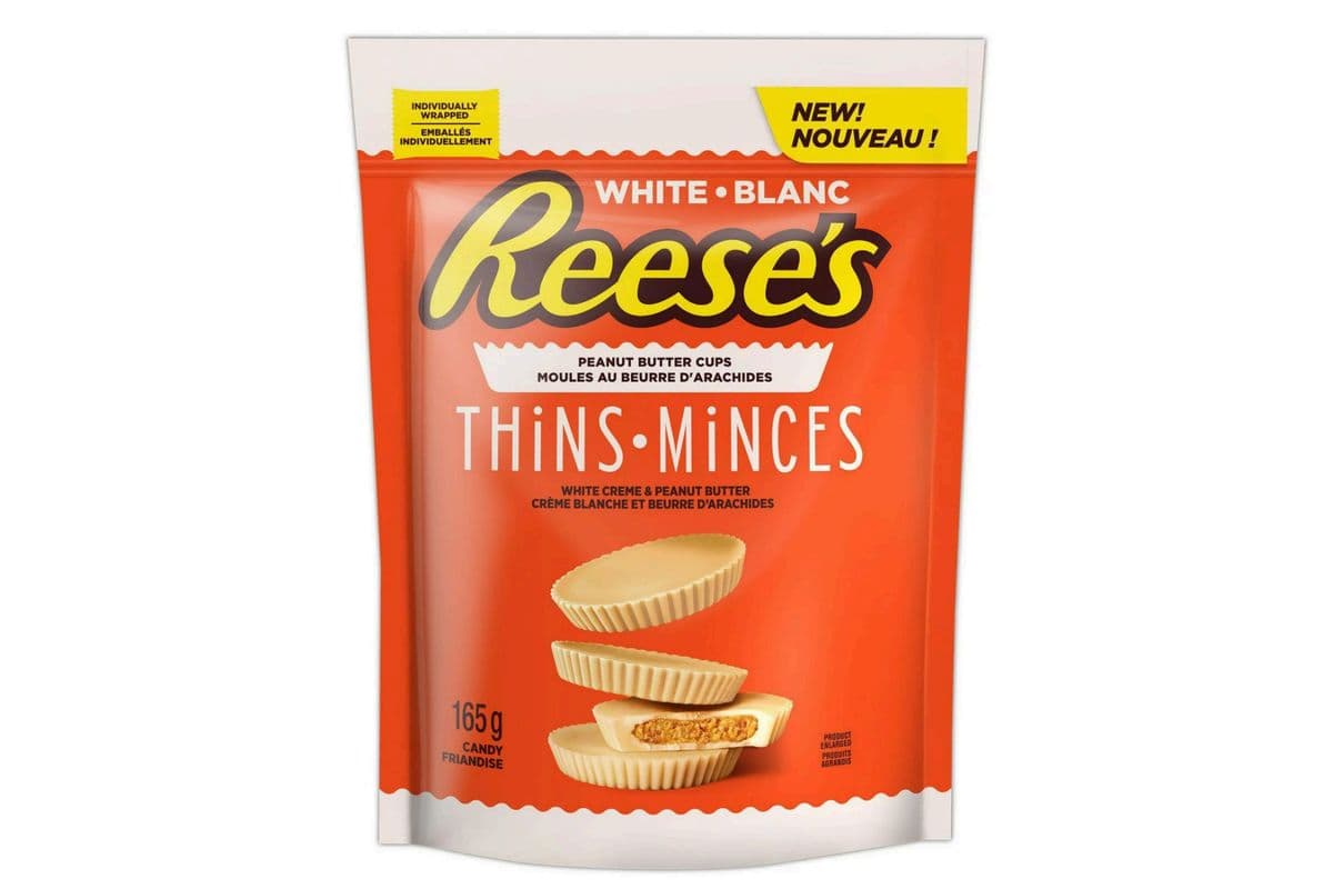 Thin Reese's Peanut Butter Cups White Creme (165g)