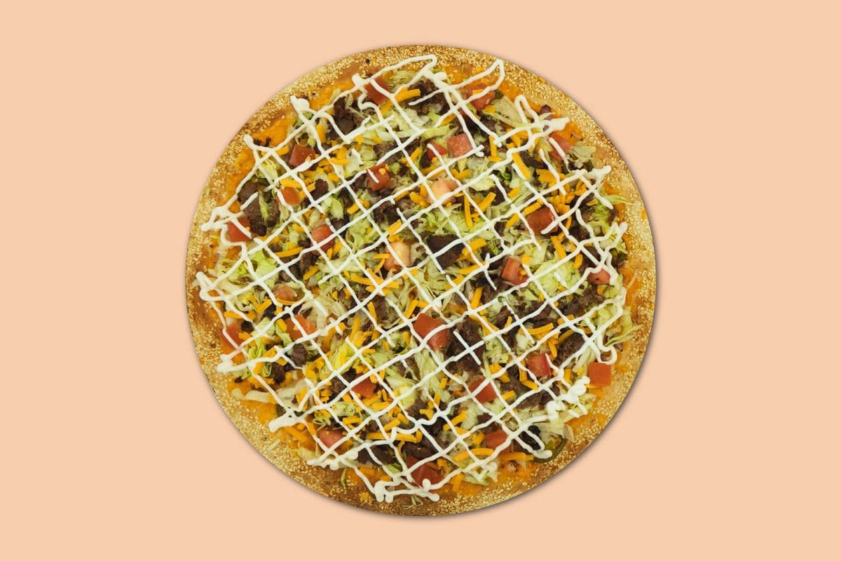 30A. 16" X-Large Beef Taco Pizza