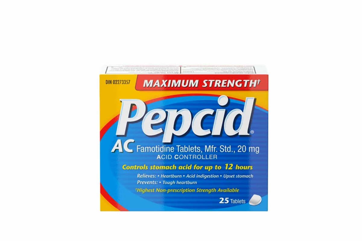 Pepcid (20 mg) Tablets (25 Tablets)
