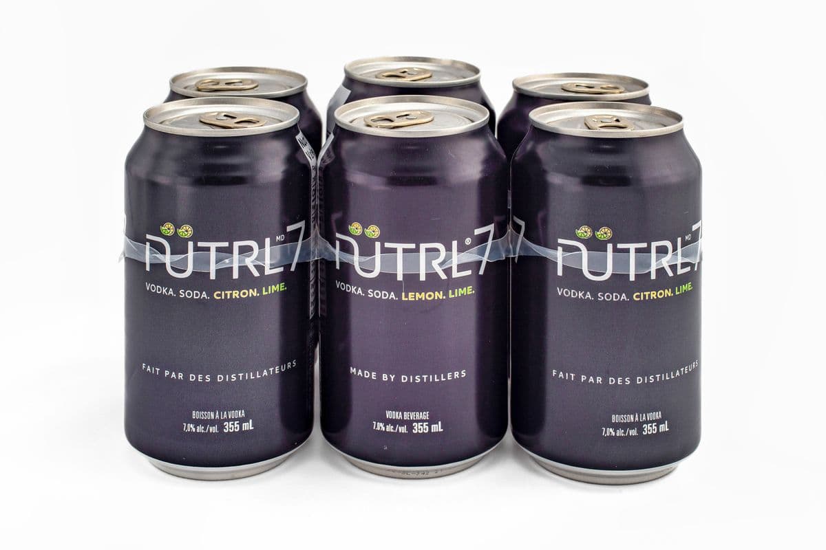 Nutrl Vodka Soda Lemon (6 x 355 ml)