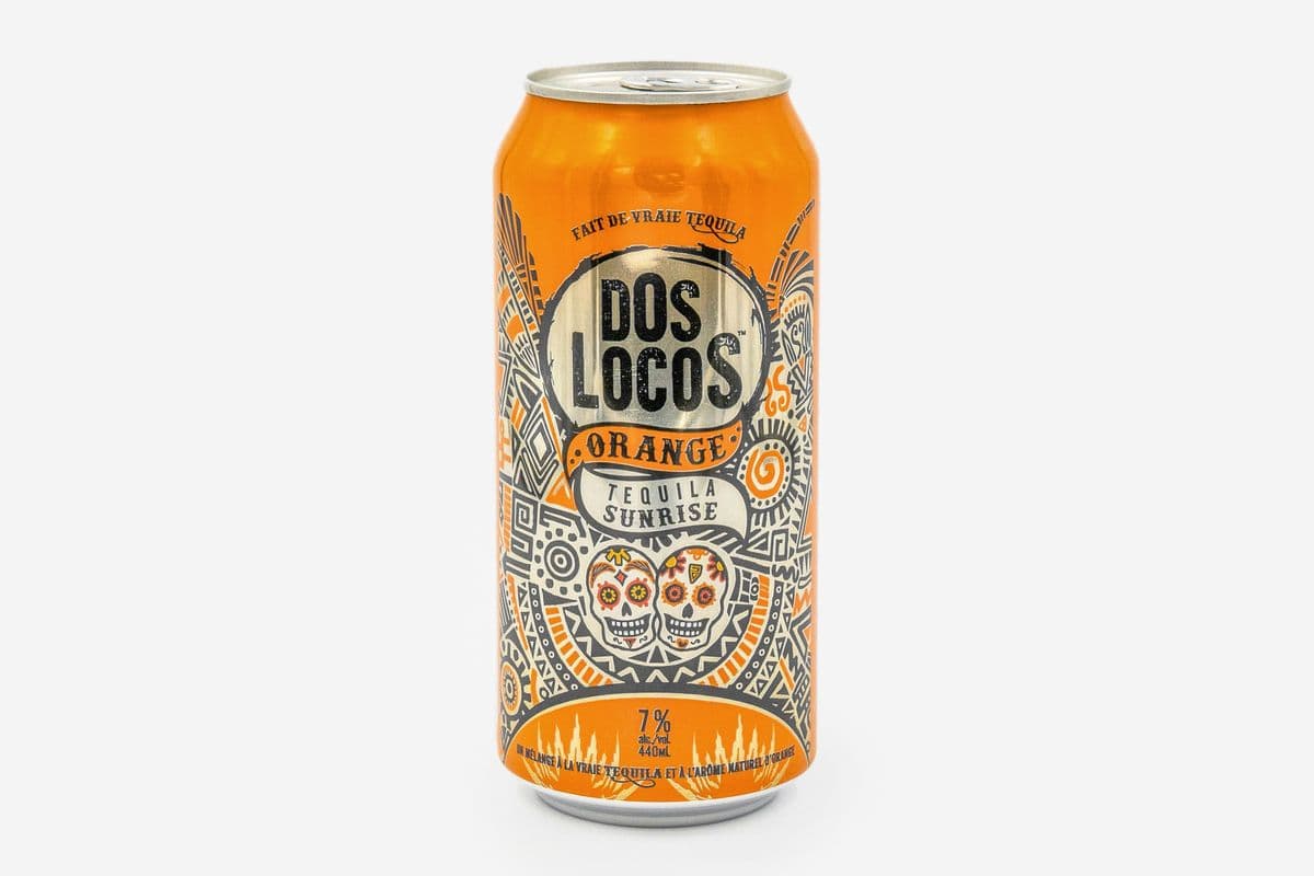 DOS Locos Tequila Sunrise (1 x 440 ml)