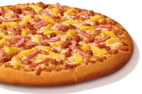 14" Bacon Hula Hawaiian