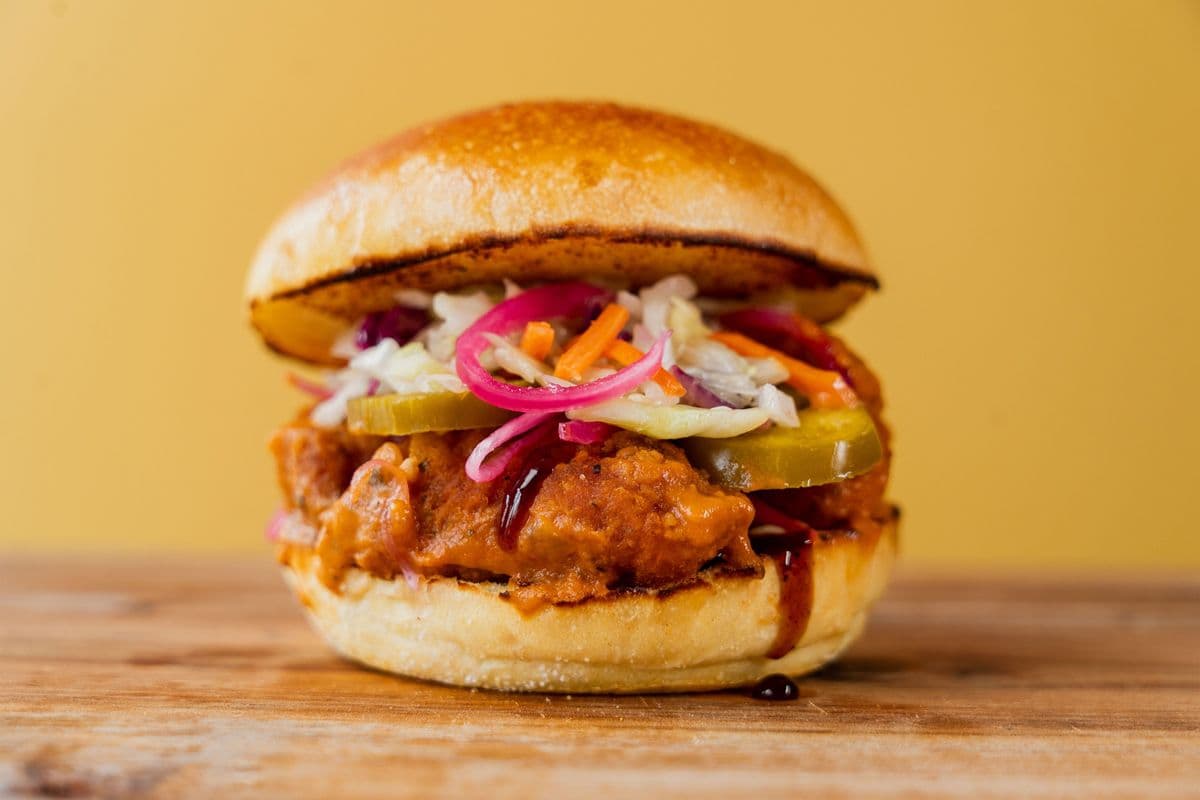 Crispy Butter Chicken Sandwich