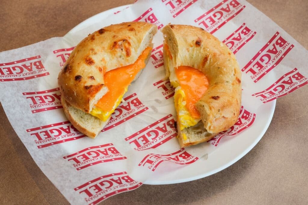 Egg and Cheese Bagel