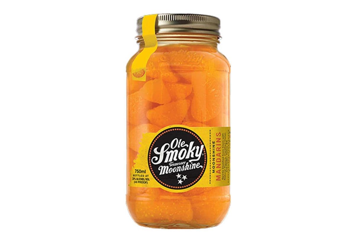 OLE SMOKY MANDARIN ORANGE MOONSHINE 750 ML (1 x 750ML)