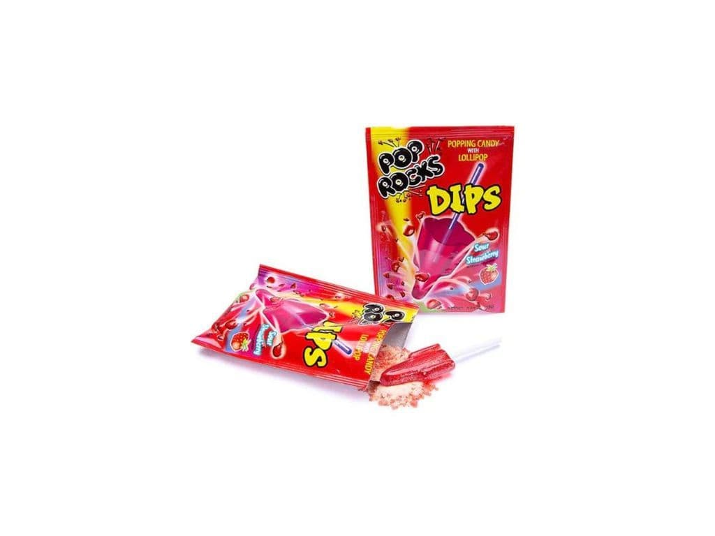 Pop Rock's - DIPS Sour Strawberry
