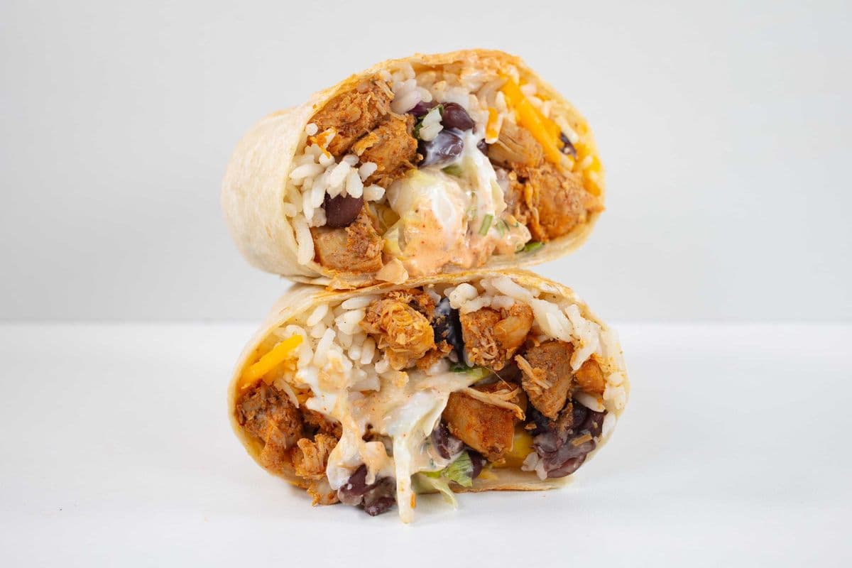 Chicken burrito
