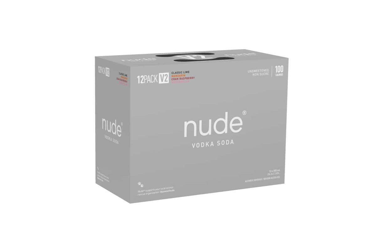 Nude Vodka Soda Mix V2 (12 x 355 ml)