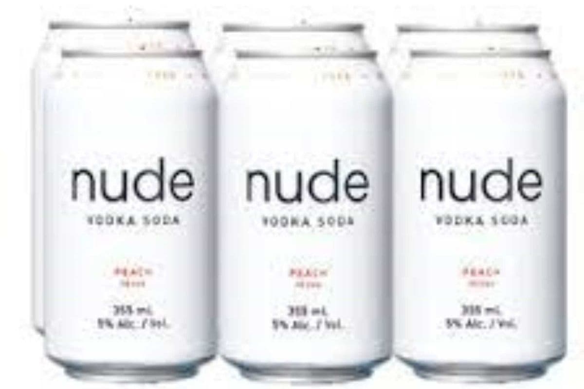 NUDE VODKA SODA PEACH 6CAN (6 x 355 ml)